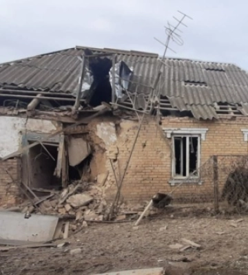 Ворог протягом доби обстрілював Нікопольський район з артилерії - є руйнування