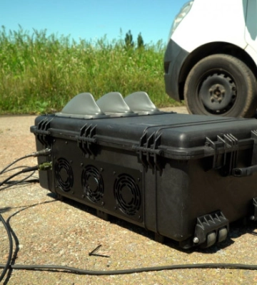 Український комплекс РЕБ Piranha AVD 360 успішно пройшов польові випробування