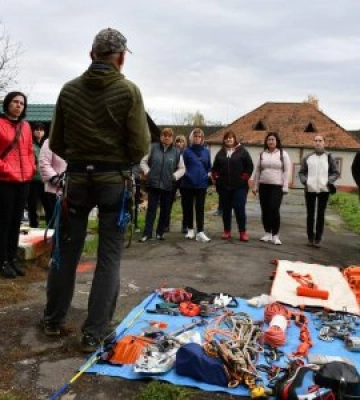 У Берегівському районі продовжуються навчання з підготовки населення до національного спротиву