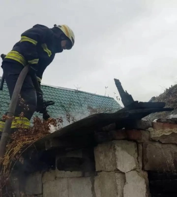Пожар в Криворожском районе: горел дом