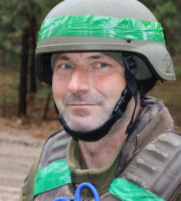 Багатодітний бойовий медик з Волині «Лелека» рятує життя на фронті