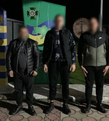 Прикордонники затримали 16 ухилянтів, які намагались втекти за кордон