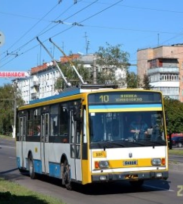 У Житомирі відновлюється рух тролейбусного маршруту №10 за звичним маршрутом