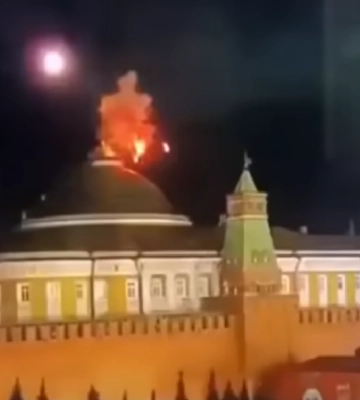Стало відомо, хто стояв за ударом по кремлю 3 травня