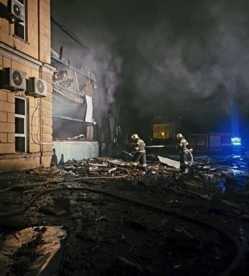 Шість ракет і 22 ударних БпЛА налетіли вночі на Одесу і Херсон