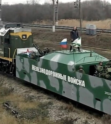 Рашисти будуть залізницю до Криму через окуповані території