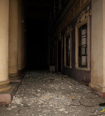 У будівлі Художнього музею пошкоджено стіни та вибито вікна