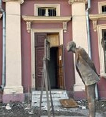 Одесса. Появились фото разрушений в национальном художественном музее после удара РФ
