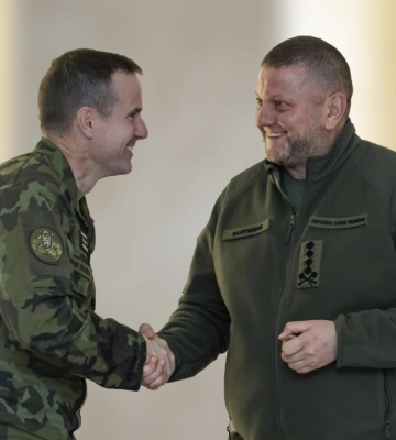 Начальник Генерального штабу Чехії зустрівся із генералом Залужним у Києві