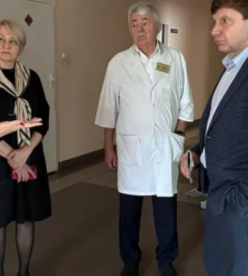 Голова Національної асоціації онкологів України відвідав львівський онкоцентр Голова Національної асоціації онкологів України відвідав львівський онкоцентр