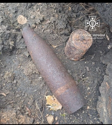 У парку на Кіровоградщині знайшли застарілі боєприпаси