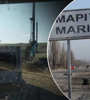 Окупанти почали будівництво залізниці через Маріуполь і Бердянськ до Криму