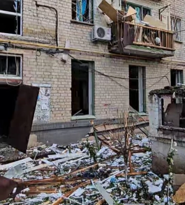 ВС РФ атаковали один и тот же дом в Херсонской области трижды, — ОВА (видео)