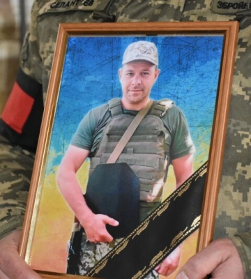 У Луцьку провели в останню дорогу захисника України Максима Баєва