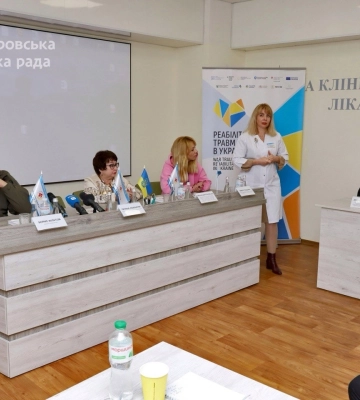 Лікарі різних областей України з’їхалися до Дніпра, аби вивчити досвід доказової реабілітації великої міської лікарні