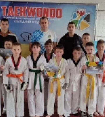 Корчани у команді посіли перше місце на чемпіонаті області з тхеквондо