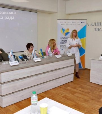 Лікарі різних областей України з’їхалися до Дніпра, аби вивчити досвід доказової реабілітації великої міської лікарні