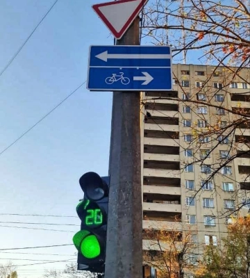 На одній з вулиць Одеси повернули односторонній рух