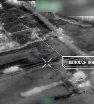 Пограничники на Купянском направлении поразили новый российский блиндаж. ВИДЕО