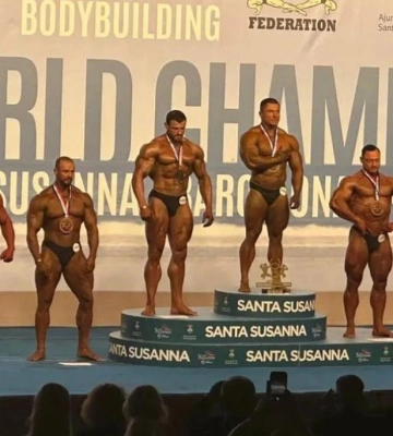 Спортсмени з Полтавщини здобули кілька нагород на чемпіонаті світу з бодібілдингу