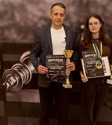 Шахістка з Кривого Рогу стала чемпіонкою України з бліцу