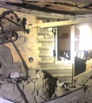 Рашисти тричі атакували Нікопольщину, поранено чоловіка, пошкоджено храм, будинки, ЛЕП та газогони. ФОТОрепортаж