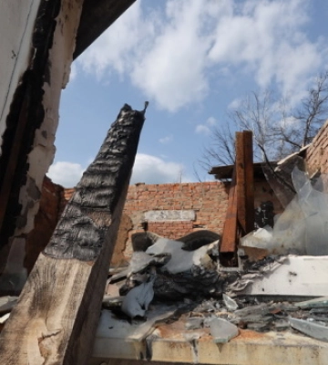 Ворог дев'ять разів обстріляв прикордоння Чернігівщини