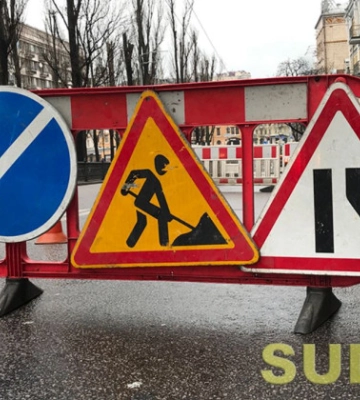 У Києві буде обмежено рух транспорту на з’їзді з Дніпровського узвозу: коли та чому