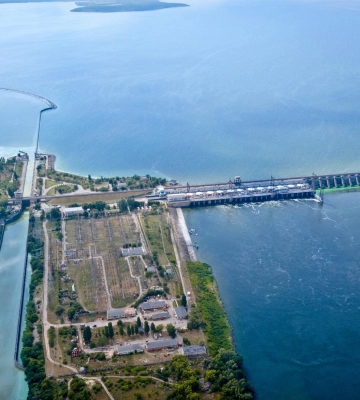 У Кременчуцькому водосховищі зафіксували найнижчий рівень води за останні 26 років