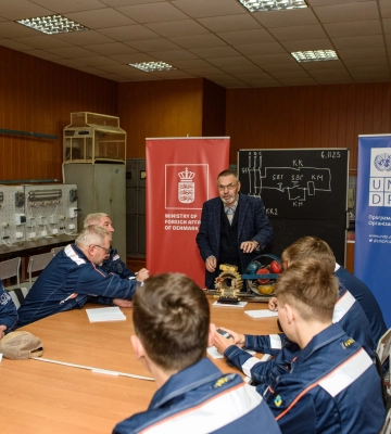 За підтримки UNDP та Уряду Данії в училищі м. Миколаєва відкривають курси електриків: на черзі ще більше професій