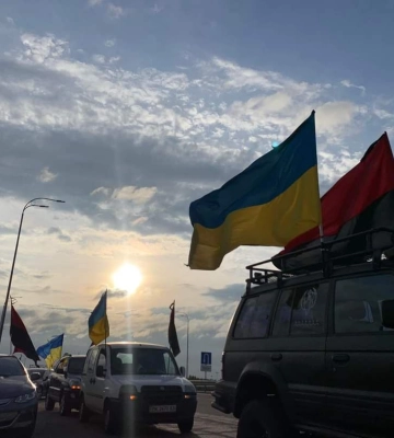 Вдруге за день через Рівне проїде місія «На щиті»