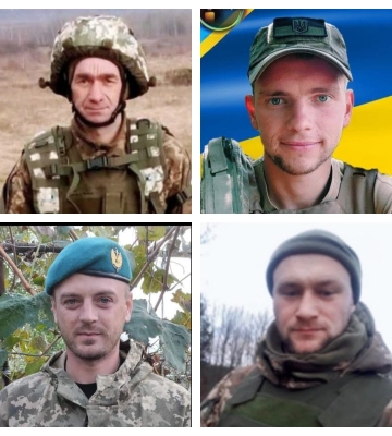 На Рівненщині попрощались з чотирма воїнам, які загинули на війні
