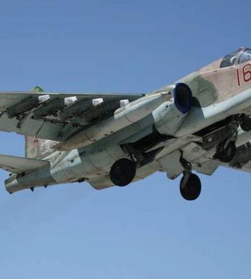 ЗСУ спалили російський штурмовик СУ-25 на Донеччині