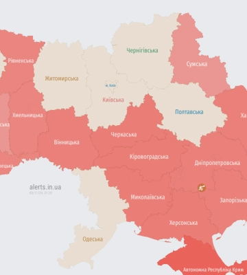 Шахед з Тернопільської області в напрямку Львова - Садовий
