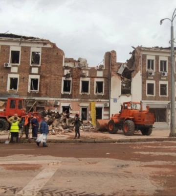 У поліції повідомили про наслідки масованої атаки ударних дронів по Харкову