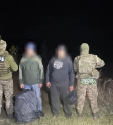 Прикордонники затримали двох ухилянтів на Одещині