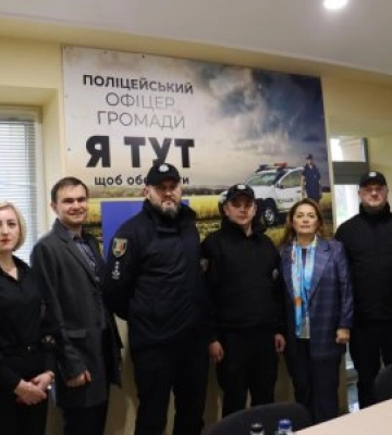 На Закарпатті відкрили 44-ту поліцейську станцію та представили нового офіцера громади