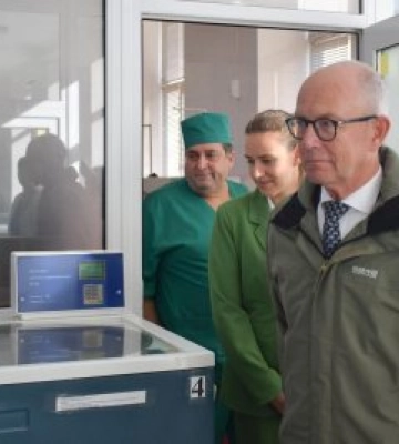 У Миколаївській обласній станції переливання крові вже працює нове обладнання від ООН та данського бізнесу