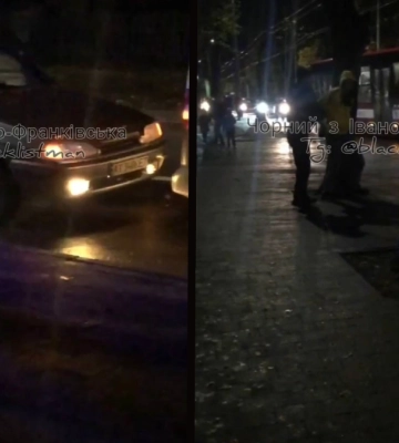 Рух ускладнено: в Івано-Франківську п’яний водій вчинив ДТП