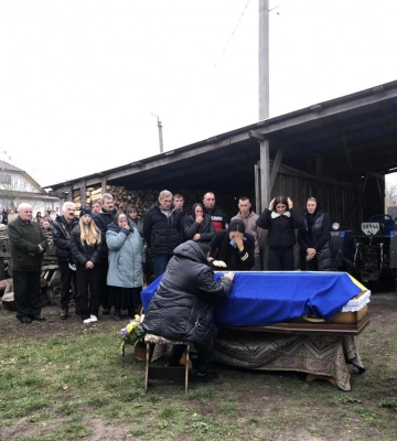 Воював 4 місяці: на Волині поховали 22-річного Героя Андрія Мельничука, який вважався зниклим безвісти
