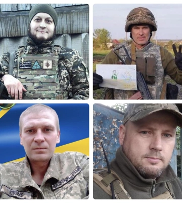 Рівненщина попрощалася з чотирма мужніми воїнами