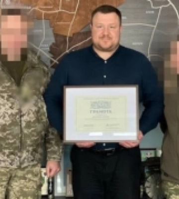 Мер одного з волинських міст отримав відзнаку від Залужного