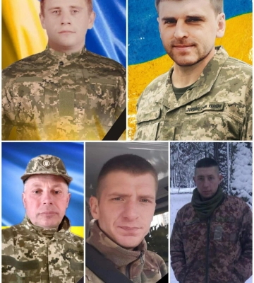 На Рівненщині в останню дорогу провели п’ятьох Героїв