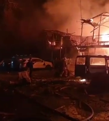П&#039;ять ворожих дронів влучили в обʼєкт критичної інфраструктури на Львівщині - ОВА