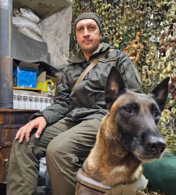 Нацгвардійський пес двічі за зміну завадив провезенню до Харкова зброї 