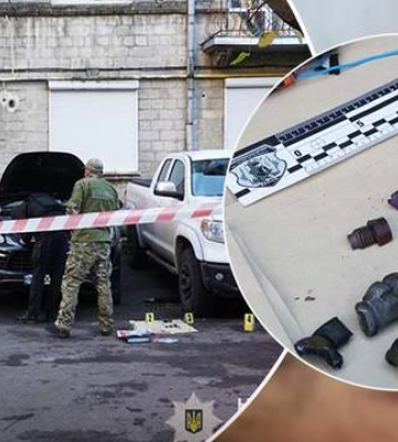 В Тернополе неизвестные взорвали автомобиль местного бизнесмена