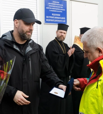 У Харкові відкрили модульний центр екстреної медичної допомоги: який він має вигляд