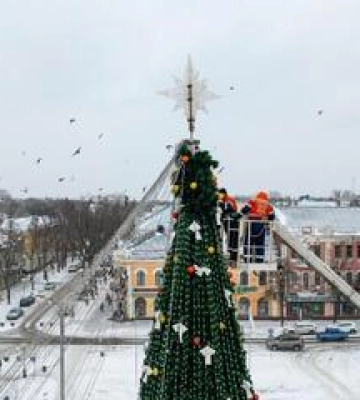 Встановлення новорічної ялинки у Полтаві обговорять на Раді оборони