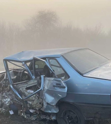 В аварії на Полтавщині загинув водій легковика