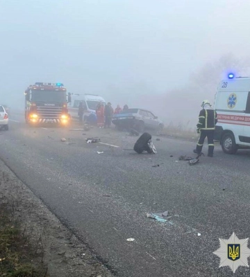 В аварії на Полтавщині загинув водій легковика